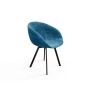 Krzesło KR-500 Ruby Kolory Tkanina Loris 75 Design Italia 2025-2030